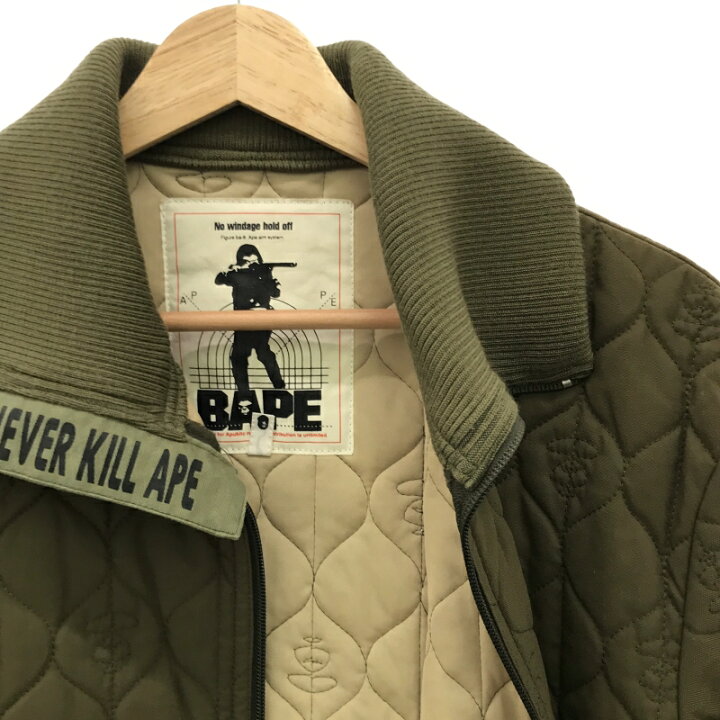 楽天市場】【中古】90s A BATHING APE 初期 キルティングジャケット 