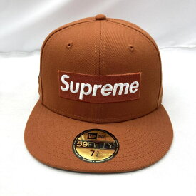 【中古】Supreme×NEW ERA 24SS MLB Teams Box Logo Cap オレンジ デトロイト・タイガース シュプリーム[19]