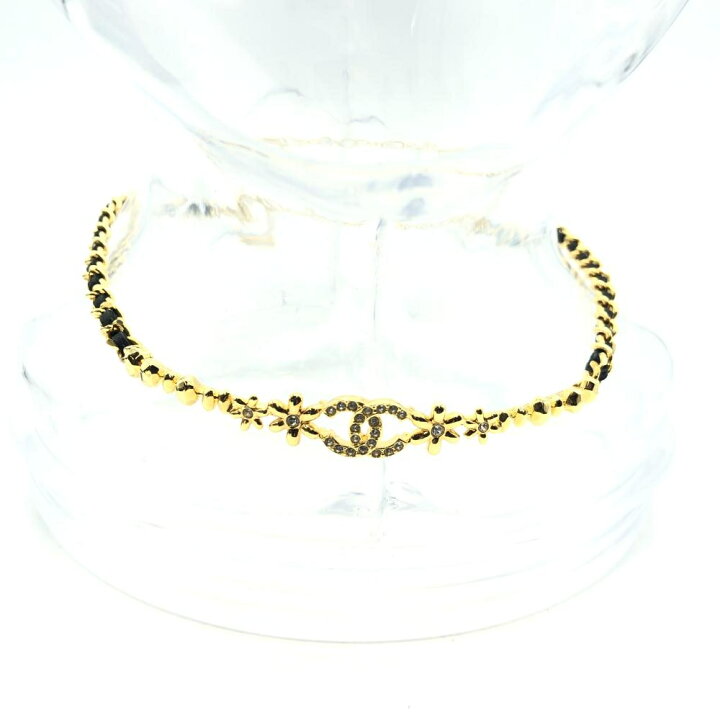 楽天市場】【中古】CHANEL フラワーモチーフチョーカー シャネル[17 