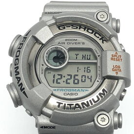 【中古】CASIO G-SHOCK FROGMAN DW-8201 腕時計 グレー カシオ ジーショック フロッグマン[10]
