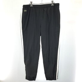 【中古】Supreme × LACOSTE 19AW Track Pant サイズS ブラック[91]