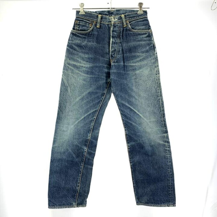 楽天市場】【中古】EVISU No1 Lot2001 かもめ デニムパンツ 32×33  