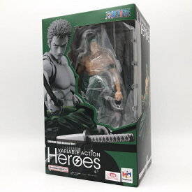 【中古】開封 メガハウス ONE PIECE ワンピース ヴァリアブルアクションヒーローズ VAH ロロノア・ゾロ リニューアルVer.[17]