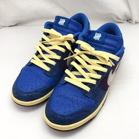 【中古】NIKE DUNK LOW SP UNDEFEATED DH6508-400 サイズ28cm 青 ナイキ[91]