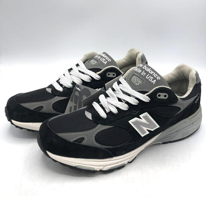 楽天市場】【中古】New Balance 993 28.5cm ブラック スニーカー 