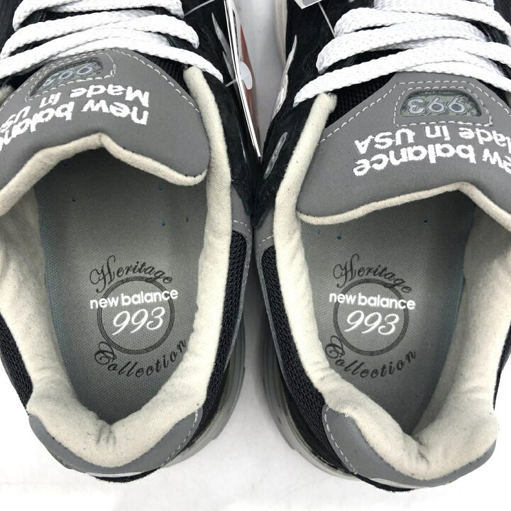 楽天市場】【中古】New Balance 993 28.5cm ブラック スニーカー 