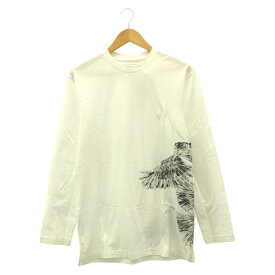 【中古】Y-3 U GF LS TEE ロンT IX0404 XS ホワイト ワイスリー[10]