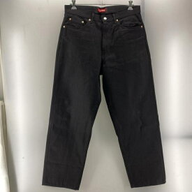 【中古】Supreme 25SS Rigid Baggy Selvedge Jean ブラック サイズW34　シュプリーム[24]