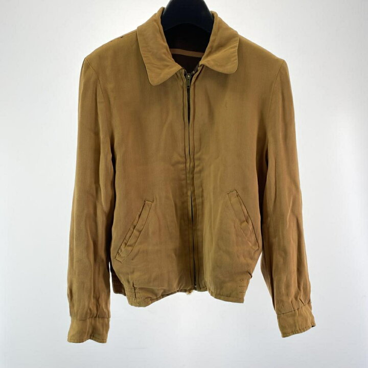 楽天市場】【中古】50s ボーダー ギャバジャン サイズ16 ブラウン 