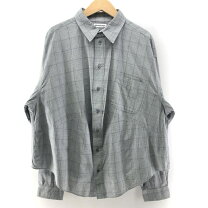 楽天市場】チェック シャツ（ブランドバレンシアガ）の通販 