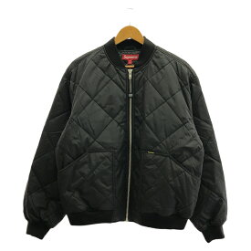 【中古】Supreme 24AW AOI Quilted Work Jacket M Black シュプリーム[92]
