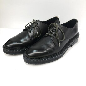 【中古】MAISON MIHARA YASUHIRO レザーシューズ 25 オリーブ メゾン ミハラヤスヒロ[66]