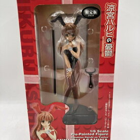 【中古】朝比奈みくる バニーガール 限定版ブラックVer. 「涼宮ハルヒの憂鬱」 1/6[90]