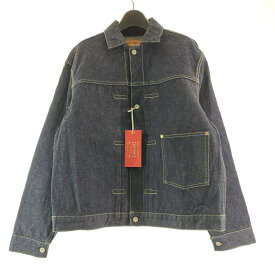 【中古】BONCOURA 10周年 大戦デニムジャケット 1stタイプ サイズ38 インディゴ ボンクラ[17]