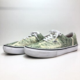 【中古】Supreme Vans Dollar Era Green 28.5cm VN0A5FC9GRAN[66]
