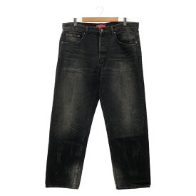 【中古】supreme Distressed Loose Fit Selvedge Jean 34 シュプリーム[66]