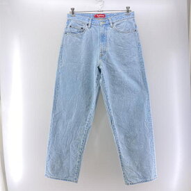 【中古】Supreme 25ss Baggy Jean "Light Washed Indigo" W30　シュプリーム[24]