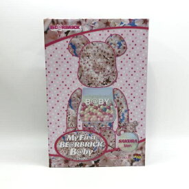 【中古】メディコム・トイ MY FIRST BE@RBRICK B@BY SAKURA Ver. 100％ & 400％ 開封品[97]