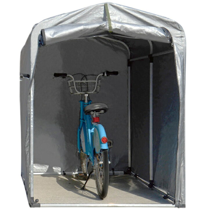 楽天市場 テント サイクルハウス サイクルガレージ サイクルポート 1 8 1 0m バイクガレージ 自転車 収納 自転車置き場 2台 駐輪場 雨除け バイクハウス 送料無料 テントcp 001 お宝ワールド