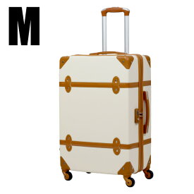 スーツケース M サイズ トランクケース TSAロック搭載 4日～7日用 中型 軽量 トランク キャリーケース キャリーバッグ おしゃれ かわいい 北欧 4輪 suitcase 送料無料 ###トランクA-09-M###