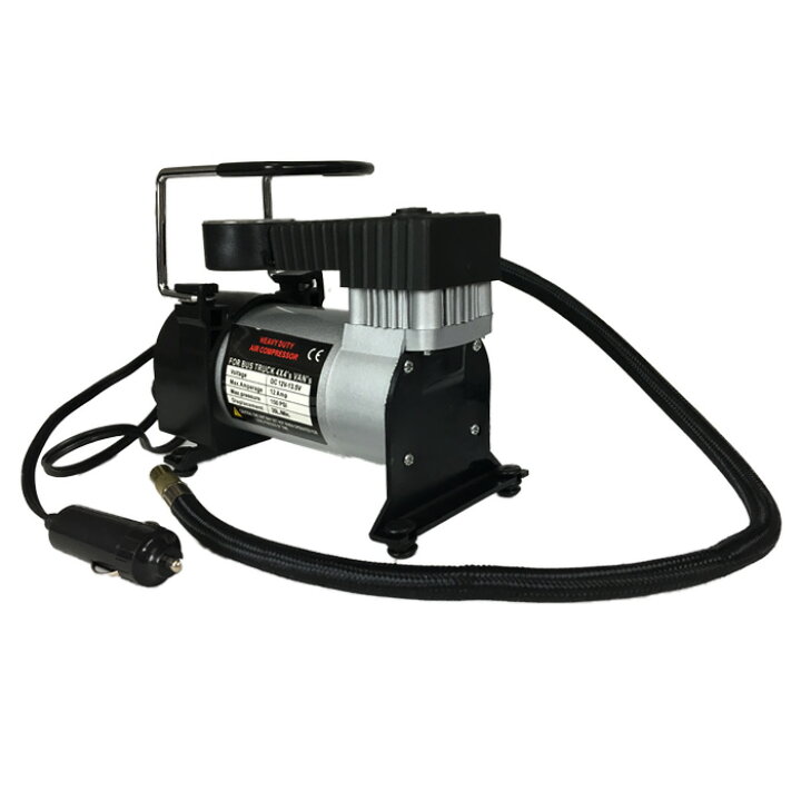 楽天市場 小型 エアーコンプレッサー Dc12v 100psi ポータブル コンパクト 車 自動車 タイヤ 空気入れ エアコンプレッサー 車載 ミニ コンプレッサー 送料無料 コンプレッサ965kpa お宝ワールド