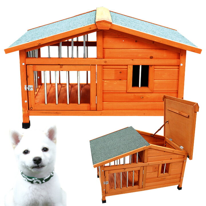 楽天市場】＼4月14日20時〜店舗5倍+お買い物マラソン!!／ 犬小屋 大型 