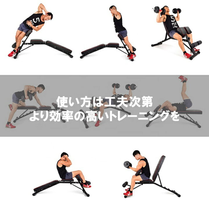 楽天市場 インクラインベンチ シットアップベンチ 5段階角度調節 折りたたみ トレーニング 腹筋 背筋 筋トレ ダイエット エクササイズ ダンベル バーベル ベンチ チンニング 送料無料 腹筋ベンチ039t Bk お宝ワールド