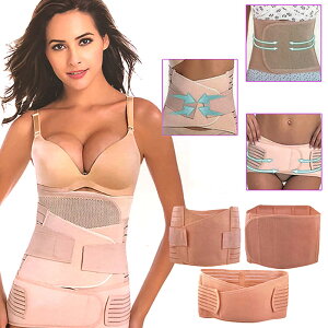 \10月30日全品10%OFFクーポン+0の日4倍!!/ 補正下着 3点セット コルセット 引き締めベルト 骨盤ベルト ガードル ウエストニッパー ウエストシェイプ 骨盤矯正 ダイエット お腹引き締め 腰痛