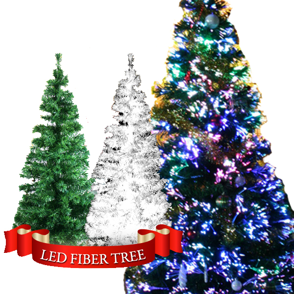 210cm LEDファイバーツリー　クリスマスツリー　クリスマスイルミネーション　/###ファイバーツリー210### | お宝ワールド工房