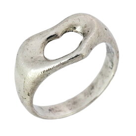 ★SALE【5jpb0510】ティファニー リング オープンハート シルバー925 7.5号【中古】レディース