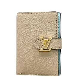 【6dd5446-k】ルイヴィトン 財布 トリヨン LV ヴェルティカル ウォレット コンパクト M82198 ガレ【中古】レディース