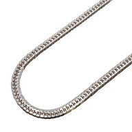 【6khc0011】喜平 ネックレス Pt850 プラチナ 8面 トリプル 50.4cm 50.4g キヘイ【中古】メンズ レディー…