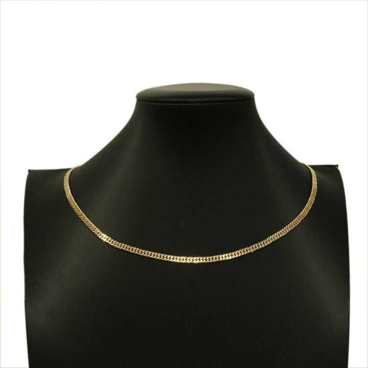 楽天市場】【4khp006】喜平 K18 ネックレス/6面/ダブル/50.6cm/20.2g 