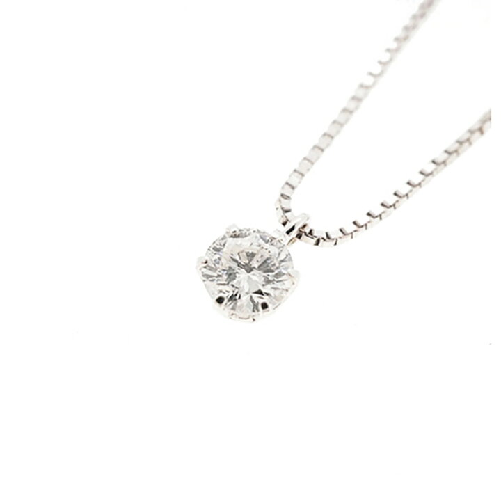 楽天市場】【ju172】ダイヤモンド ネックレス/0.21ct/K18WG ホワイト 