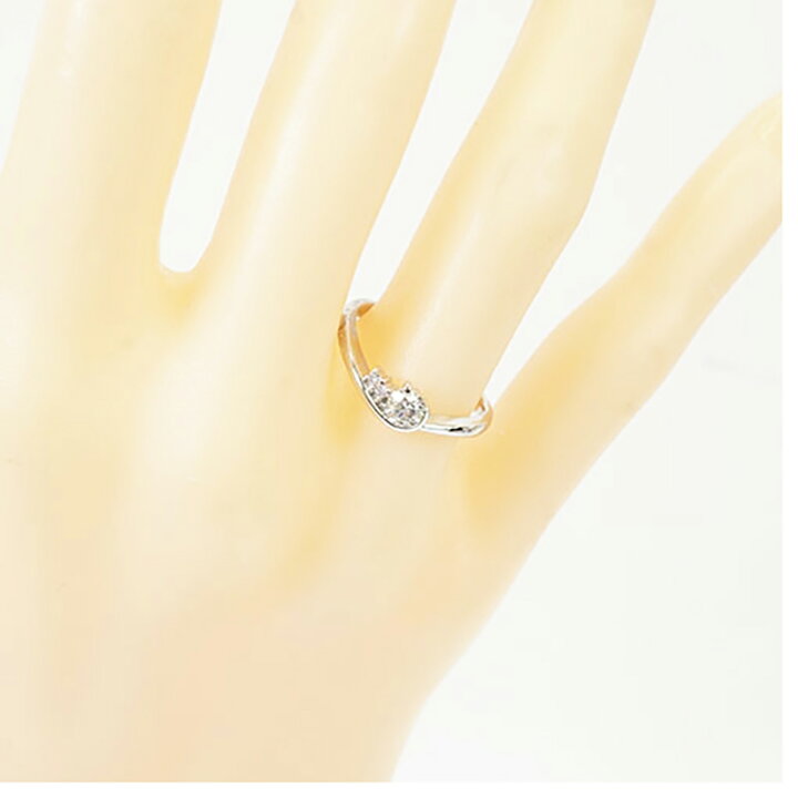 楽天市場】【ju187】ダイヤモンド リング/0.218ct/Pt900 プラチナ/一粒  