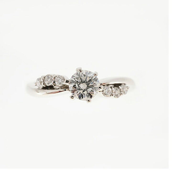 楽天市場】【ju213】ダイヤモンド リング/0.325ct/Pt900 プラチナ/未  