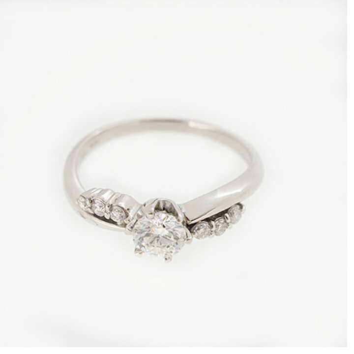 楽天市場】【ju213】ダイヤモンド リング/0.325ct/Pt900 プラチナ/未  