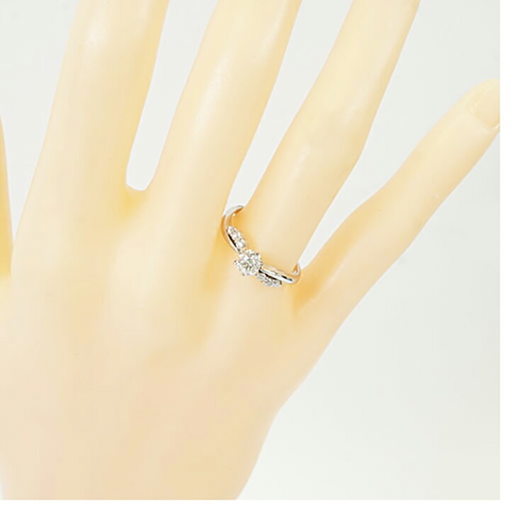 楽天市場】【ju213】ダイヤモンド リング/0.325ct/Pt900 プラチナ/未  