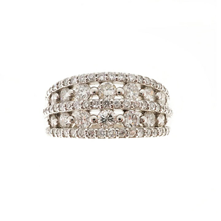 楽天市場】【ju288】ダイヤモンド リング/1.35ct/Pt900 プラチナ/未 