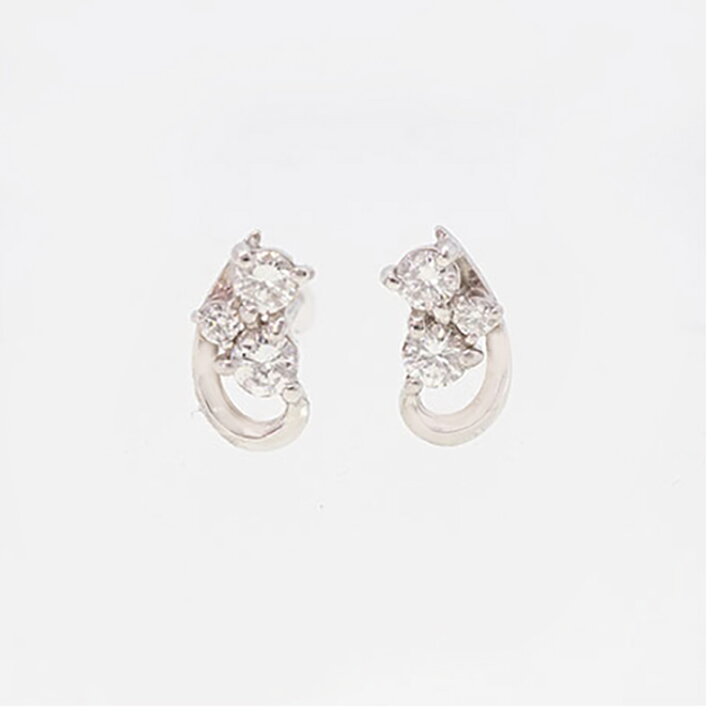 楽天市場】【jv402】ダイヤモンド ピアス/0.25ct/Pt950 プラチナ/未  