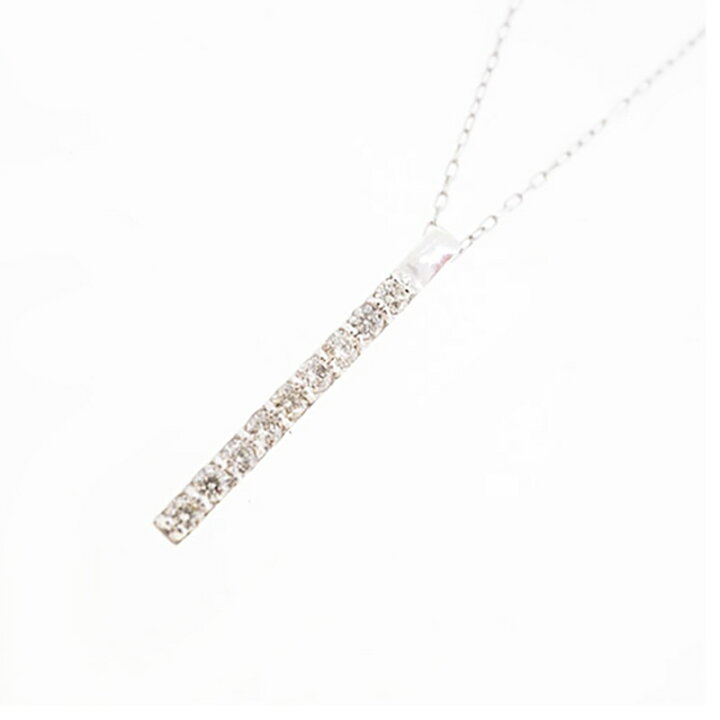 楽天市場】【jv491】ダイヤモンド ネックレス/0.10ct/Pt900 プラチナ 