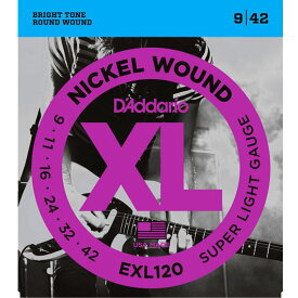 D'Addario EXL120 ダダリオ エレキギター弦