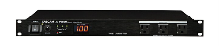 楽天市場】TASCAM タスカム AV-P2800 パワーディストリビューター 