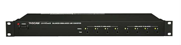 楽天市場】TASCAM タスカム LA-40MKIII アンバランス/バランスライン 