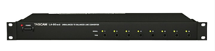 楽天市場】TASCAM タスカム LA-81MKII アンバランス/バランスライン 