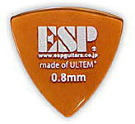 【ピック5枚セット】ESP PD-PSU08 Orange Triangle ULTEM Pick トライアングル・ウルテム・ピック 0.8mm