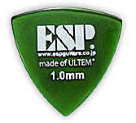 【ピック5枚セット】ESP PD-PSU10 Green Triangle ULTEM Pick トライアングル・ウルテム・ピック 1.0mm