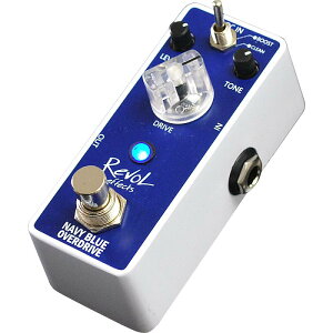 Revol effects NAVY BLUE OVERDRIVE EOD-01 lCr[ u[EI[o[hCuERpNgEGtFN^[