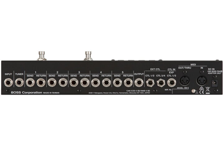 楽天市場】BOSS ES-5 Effects Switching System エフェクター 