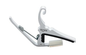 KYSER J|^Xg 6 STRING WHITE KG6WA QUICK-CHANGE CAPOyAR[XeBbNM^[EGLM^[pz